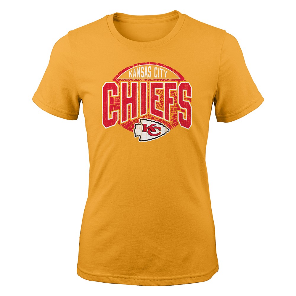 yellow kansas city chiefs shirt