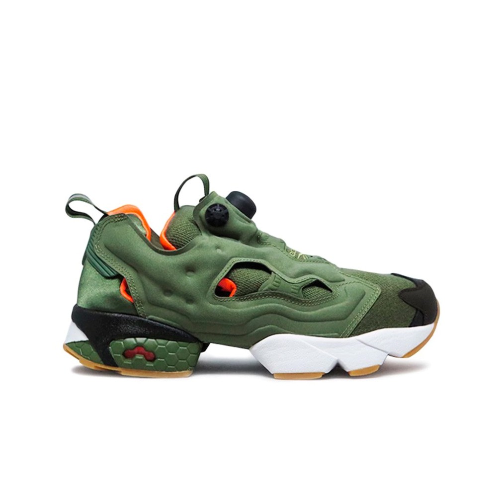 reebok insta pump fury mens green