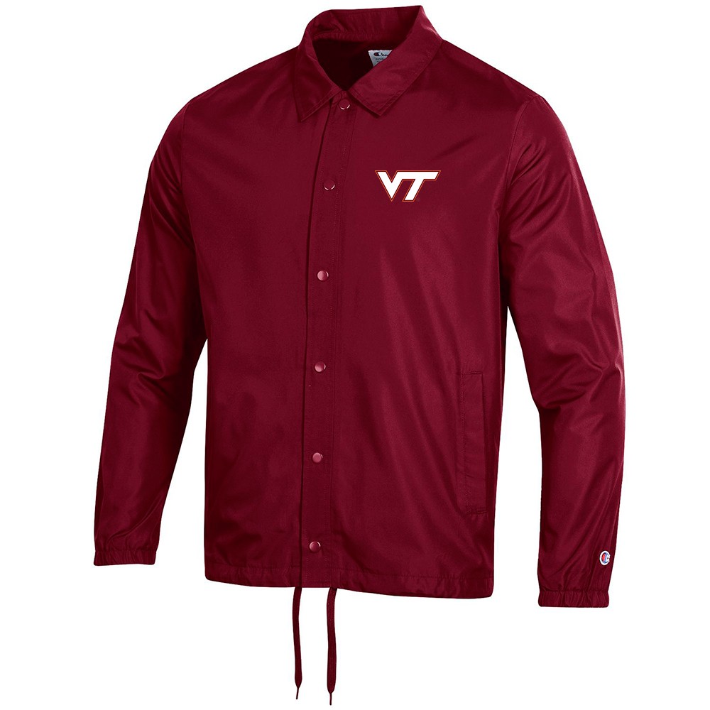 Virginia Tech Hokies NCAA Men's Champion Classic Coaches Jacket Collection - Picture 10 of 17