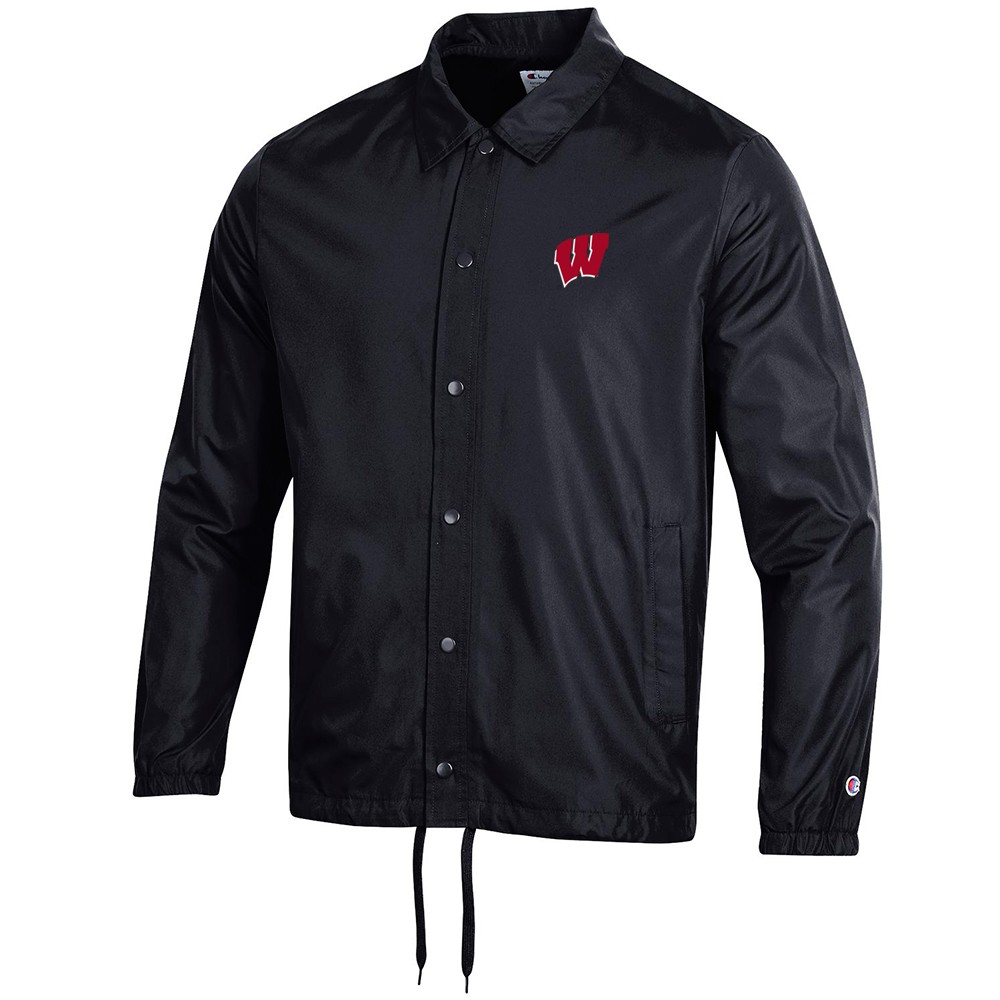 Wisconsin Badgers NCAA Men's Champion Classic Coaches Jacket Collection - Bild 14 von 17