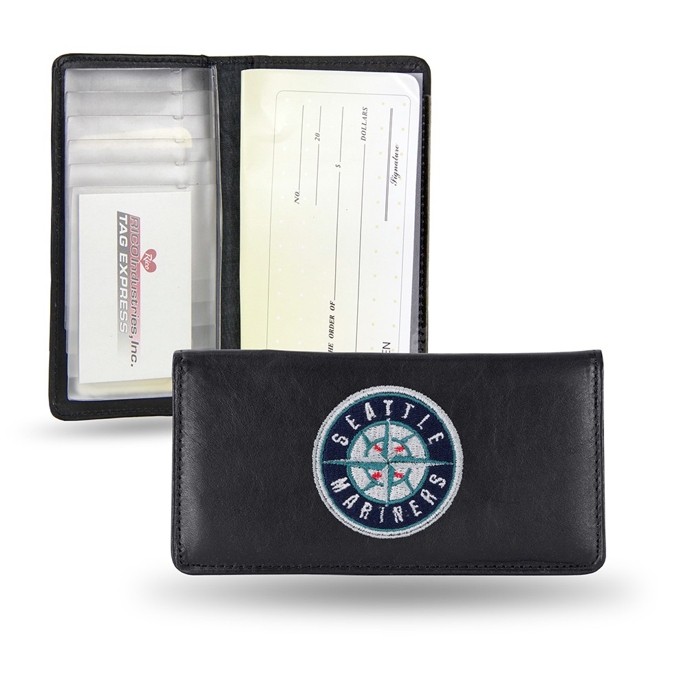 Portafoglio MLB NFL NBA NHL NCAA in pelle con logo squadra ricamato di RICO - Foto 14 di 18
