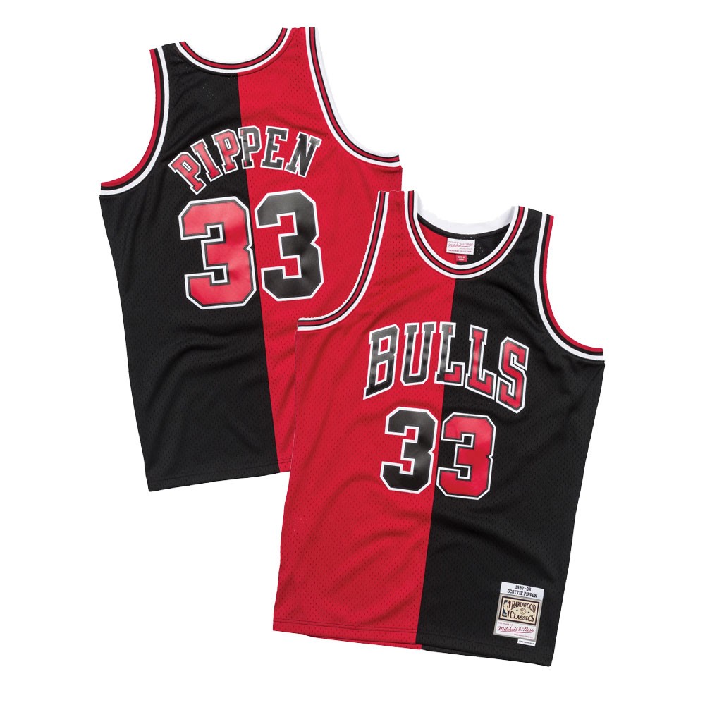 SCOTTIE PIPPEN NEW MEN/'S MITCHELL /& NESS SWINGMAN JERSEY 1997 BULLS