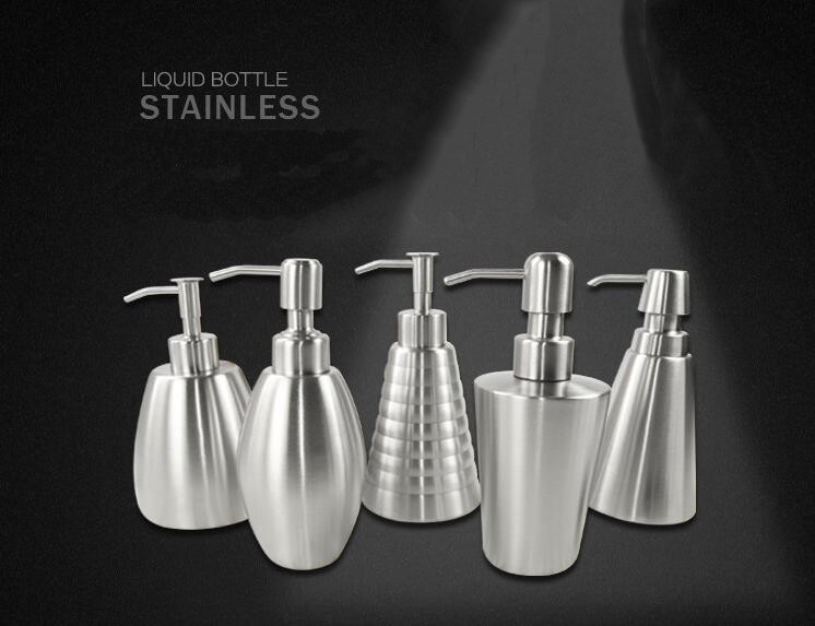 Edelstahl Bad Seifenspender Dosierer Flüssigseifenspender