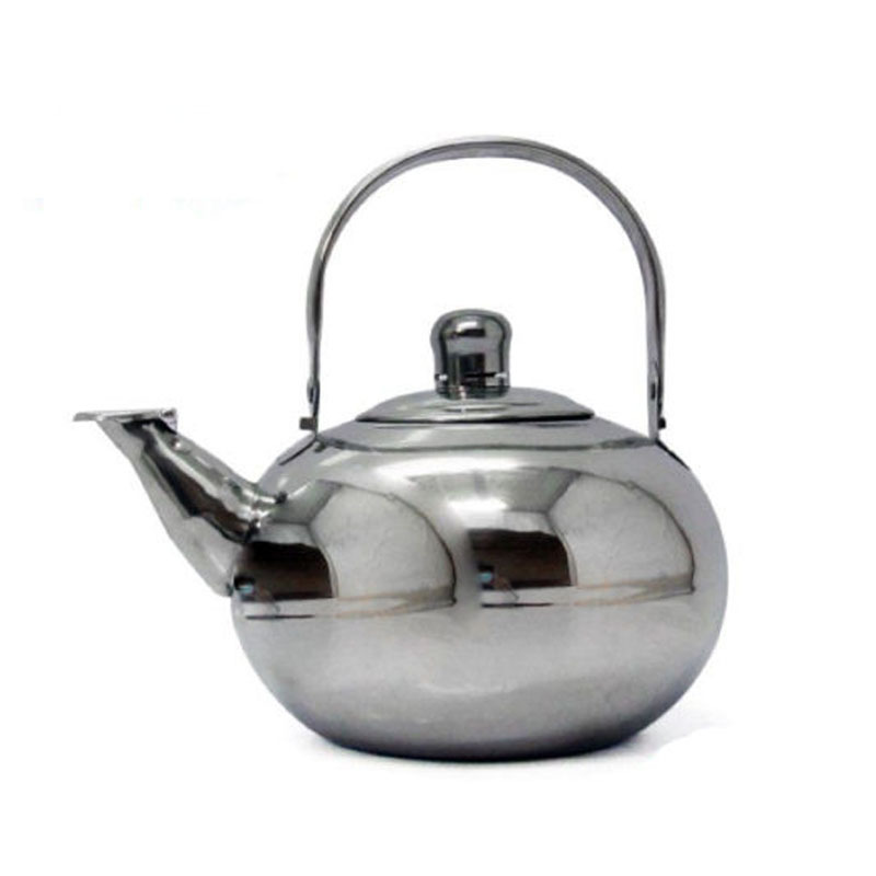 1L Stainless Steel Outdoor Campfire Kettle Teapot Camping Water Coffee