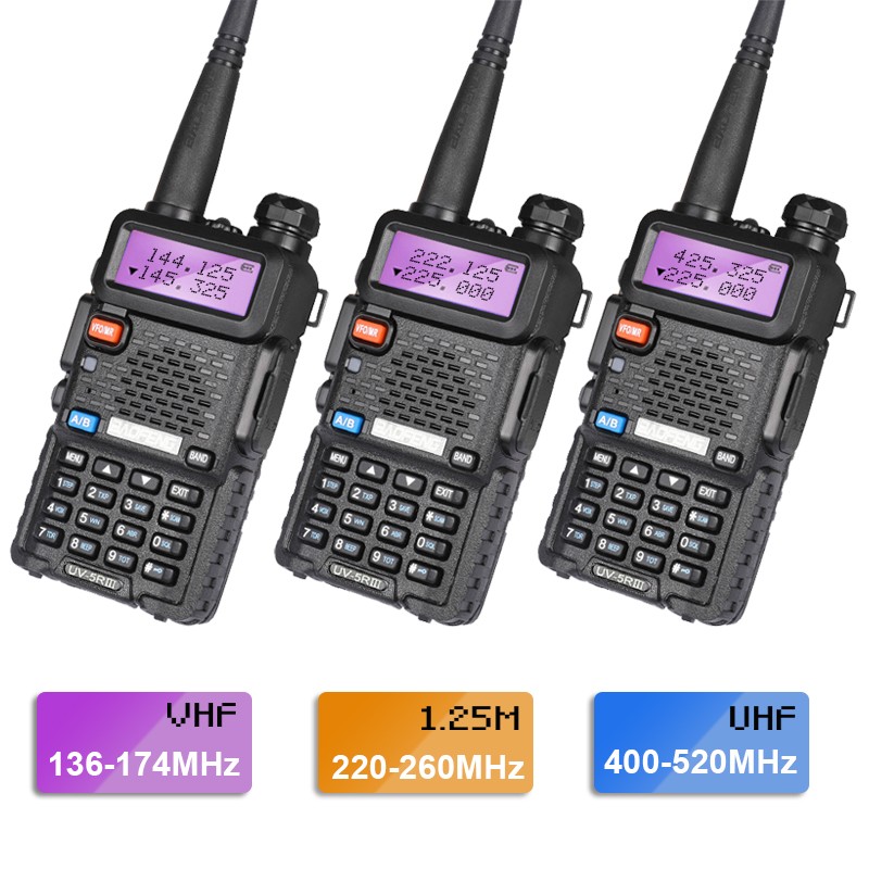 Pack De 2 Batteries 1800mAh Pour Talkie-walkie Baofeng UV-5R, BF-F8, UV-5RE (7,4V Li-ion) - Vhbw
