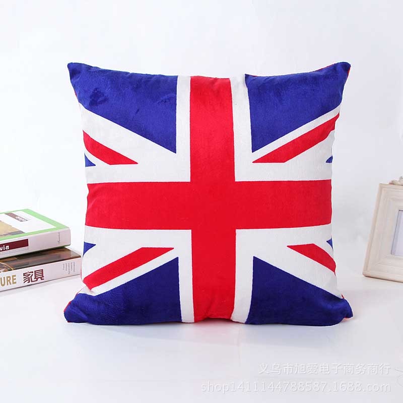 Great British England National Flag Pillow United Kingdom Sofa Uk