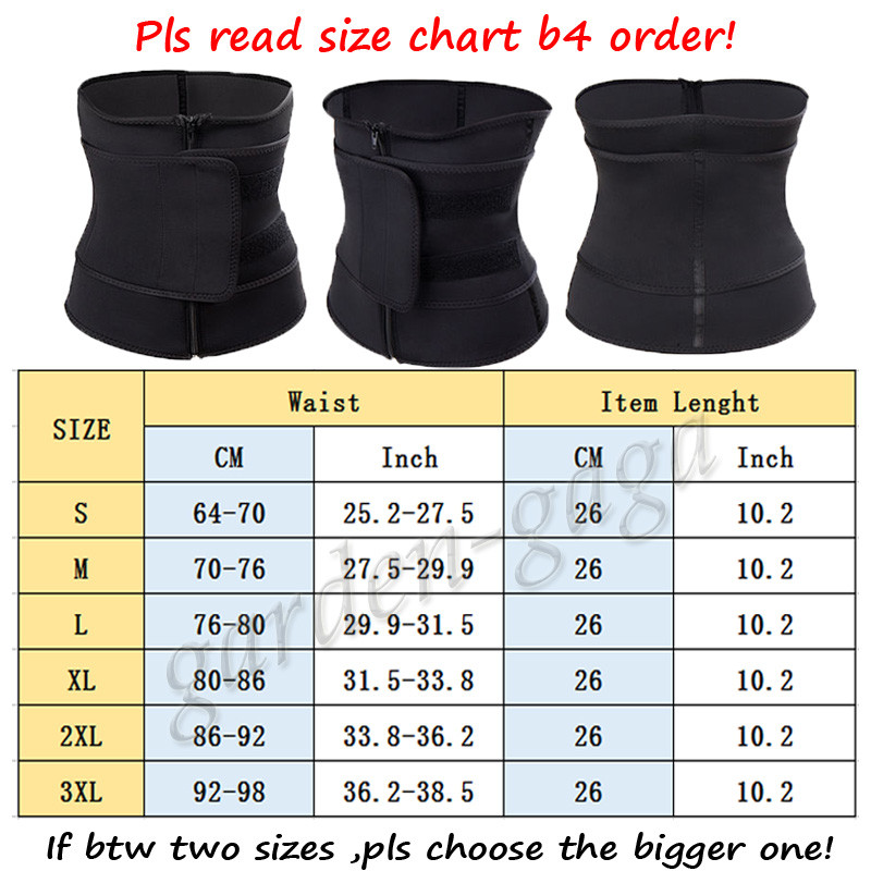 Corset Waist Training Sport Fitness Tummy Trimmer Belt Sweat HOT Fat
