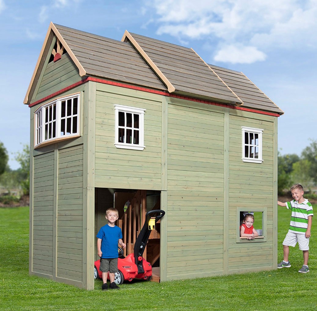 Backyard Discovery VICTORIAN MANSION 2STORY PLAYHOUSE Playset ALL