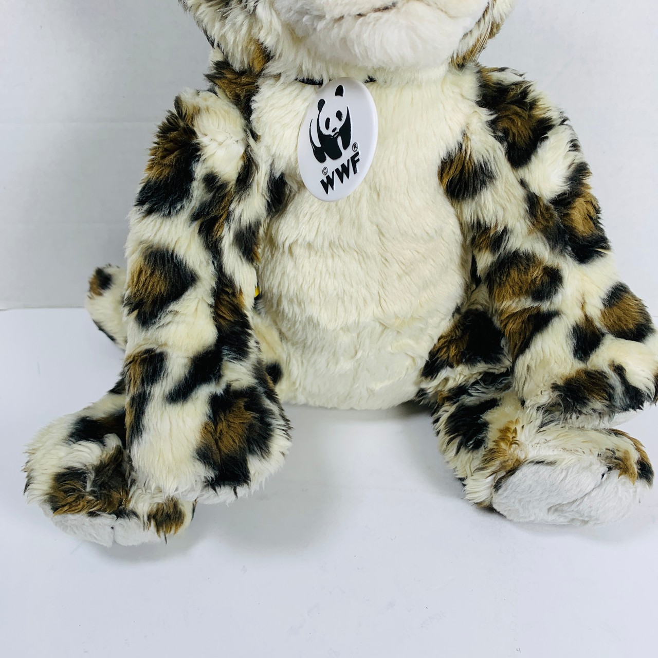 2006 Build a Bear COLLECTIBEAR WORLD WILDLIFE FUND LEOPARD Stuffed