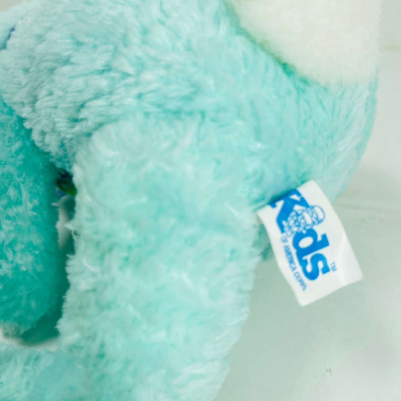 Kids of America Blue Green Easter Bunny Rabbit Stuffed Plush Animal Soft Toy