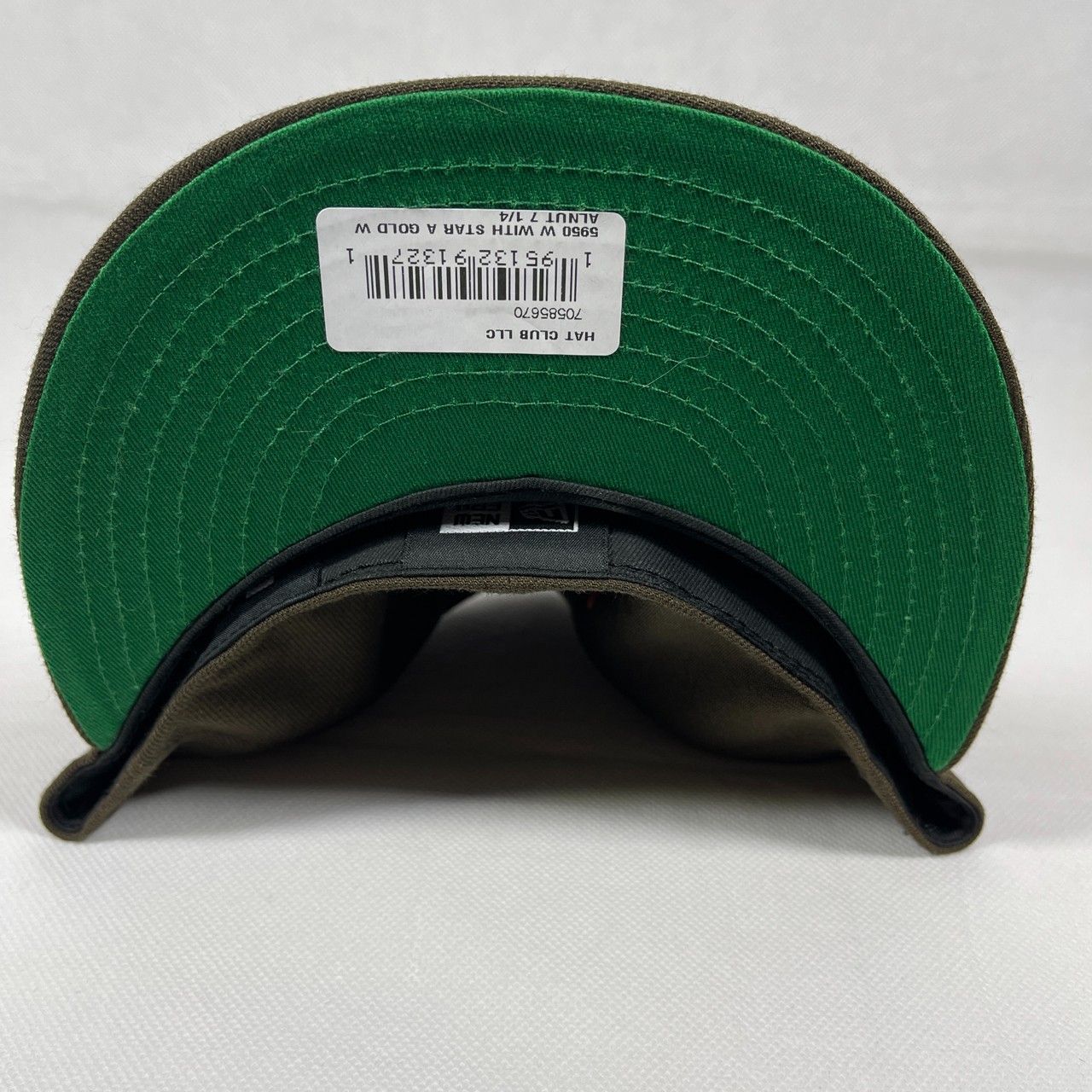 New Era 59Fifty San Diego Padres Washington Stars Walnut Yellow Green UV Fitted Hat 7.25