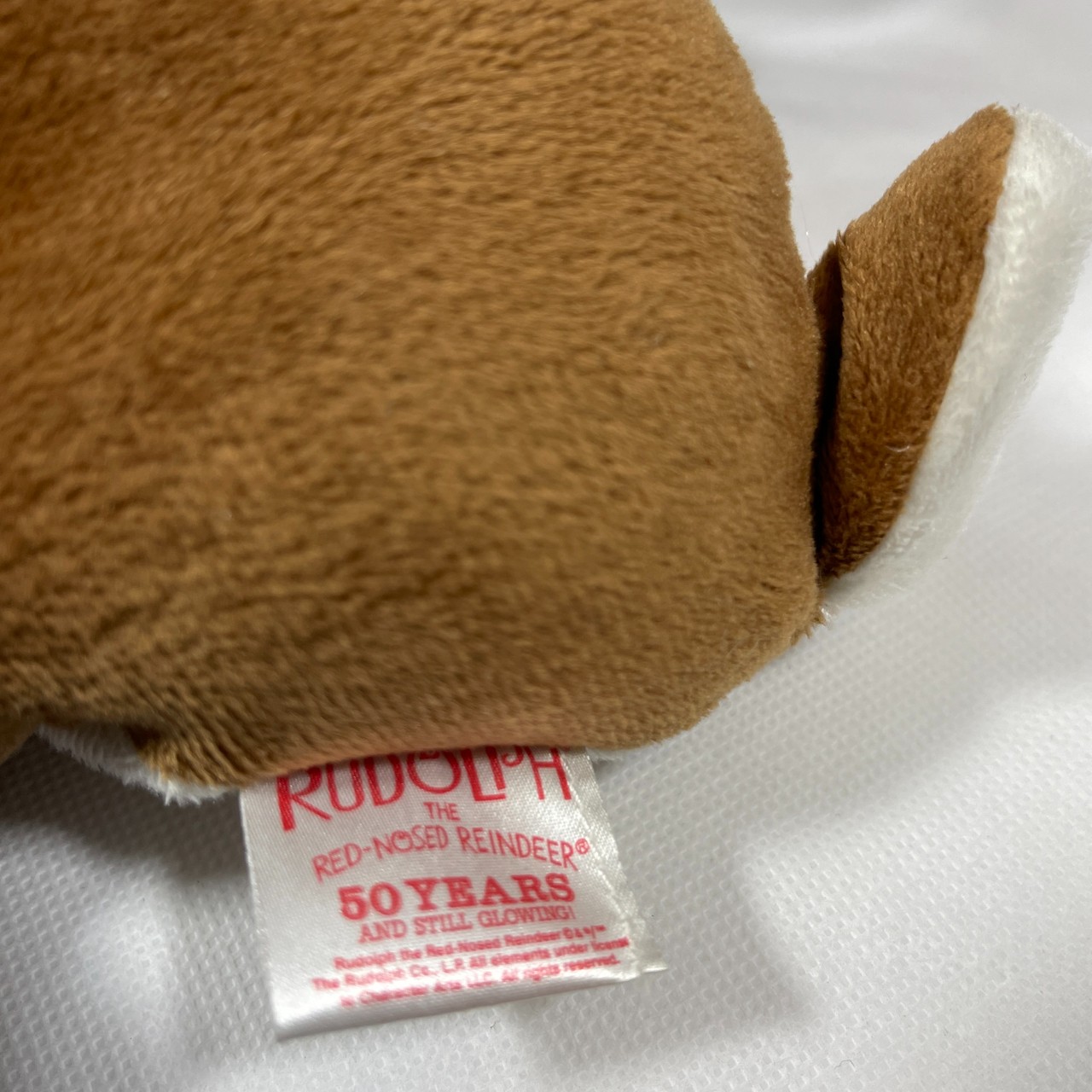 Prestige Toys Rudolph The Red-Nosed Reindeer Light Up Nose Stuffed Animal Plush Toy