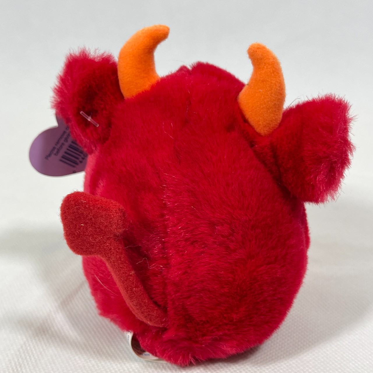 Vintage 1997 Puffkins Limited Edition Collection Red Devil Stuffed Plush Toy New With Tag