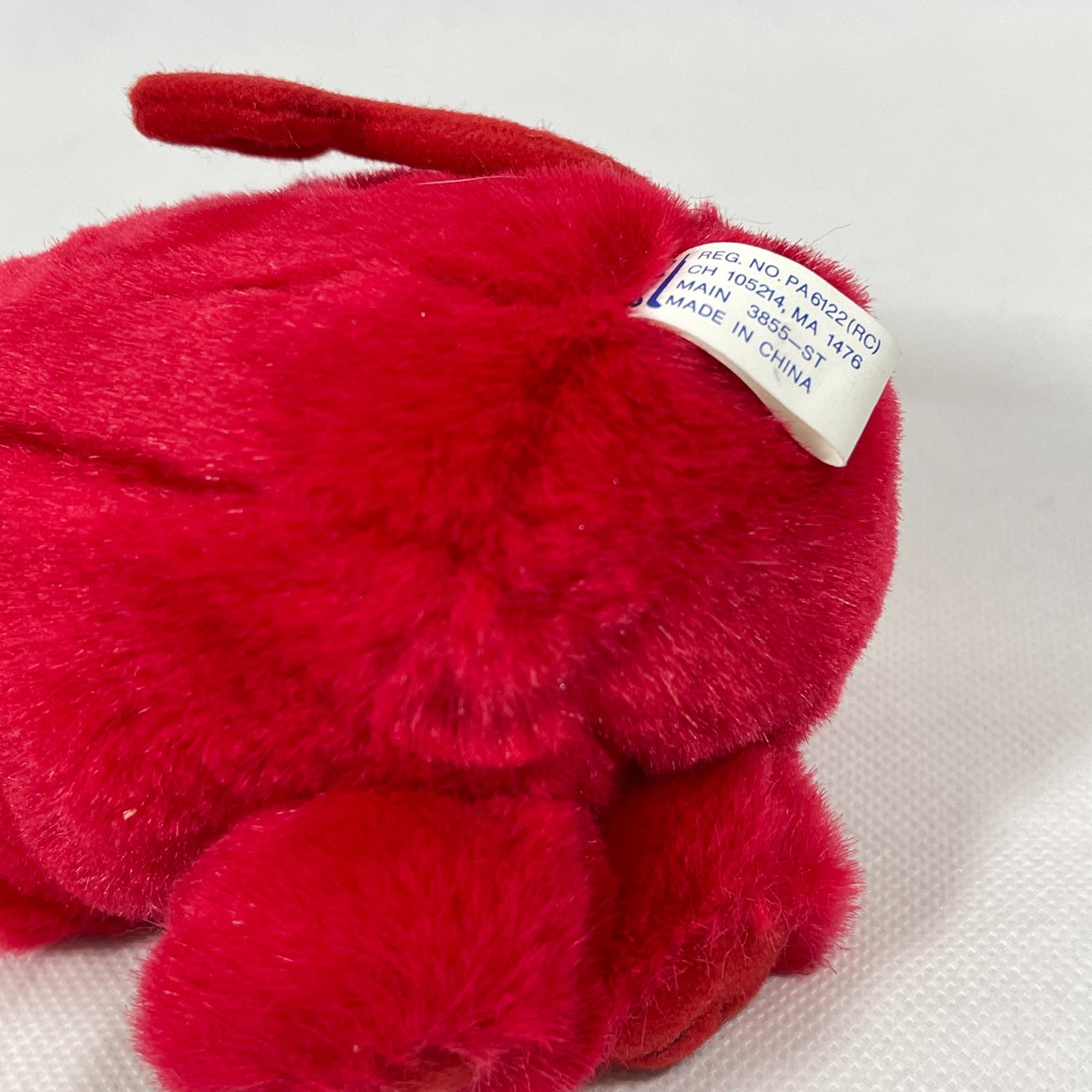 Vintage 1997 Puffkins Limited Edition Collection Red Devil Stuffed Plush Toy New With Tag