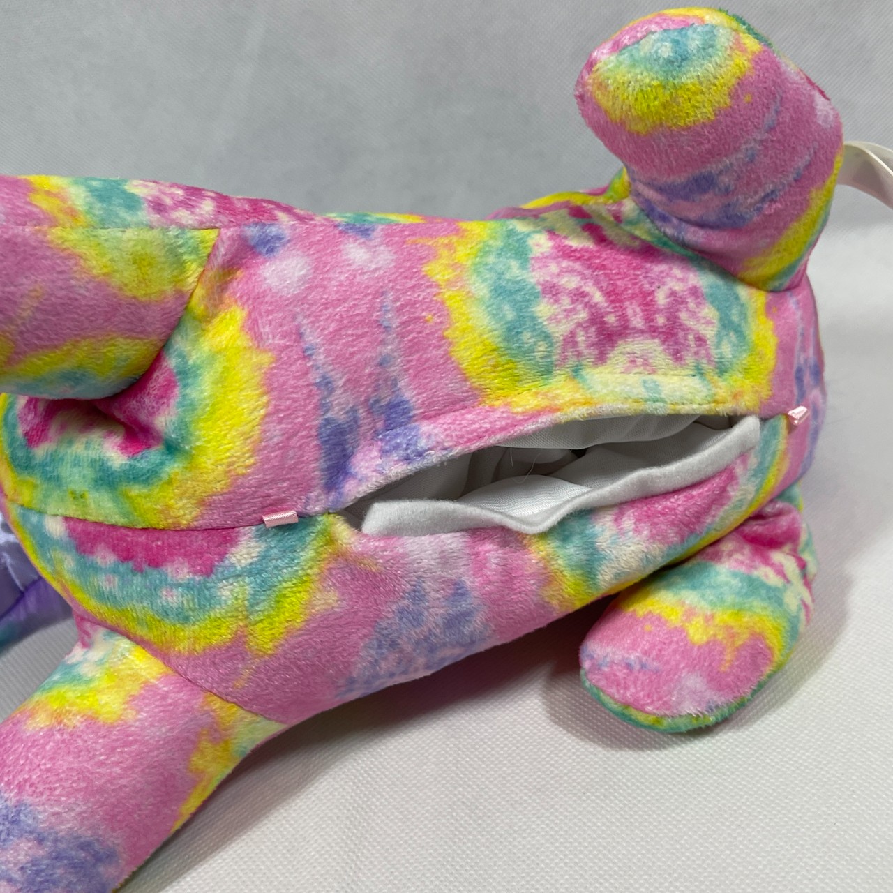 Just Play Puppy Surprise Tie-Dye Dog with 3 Puppies Stuffed Plush Animal Soft Toy