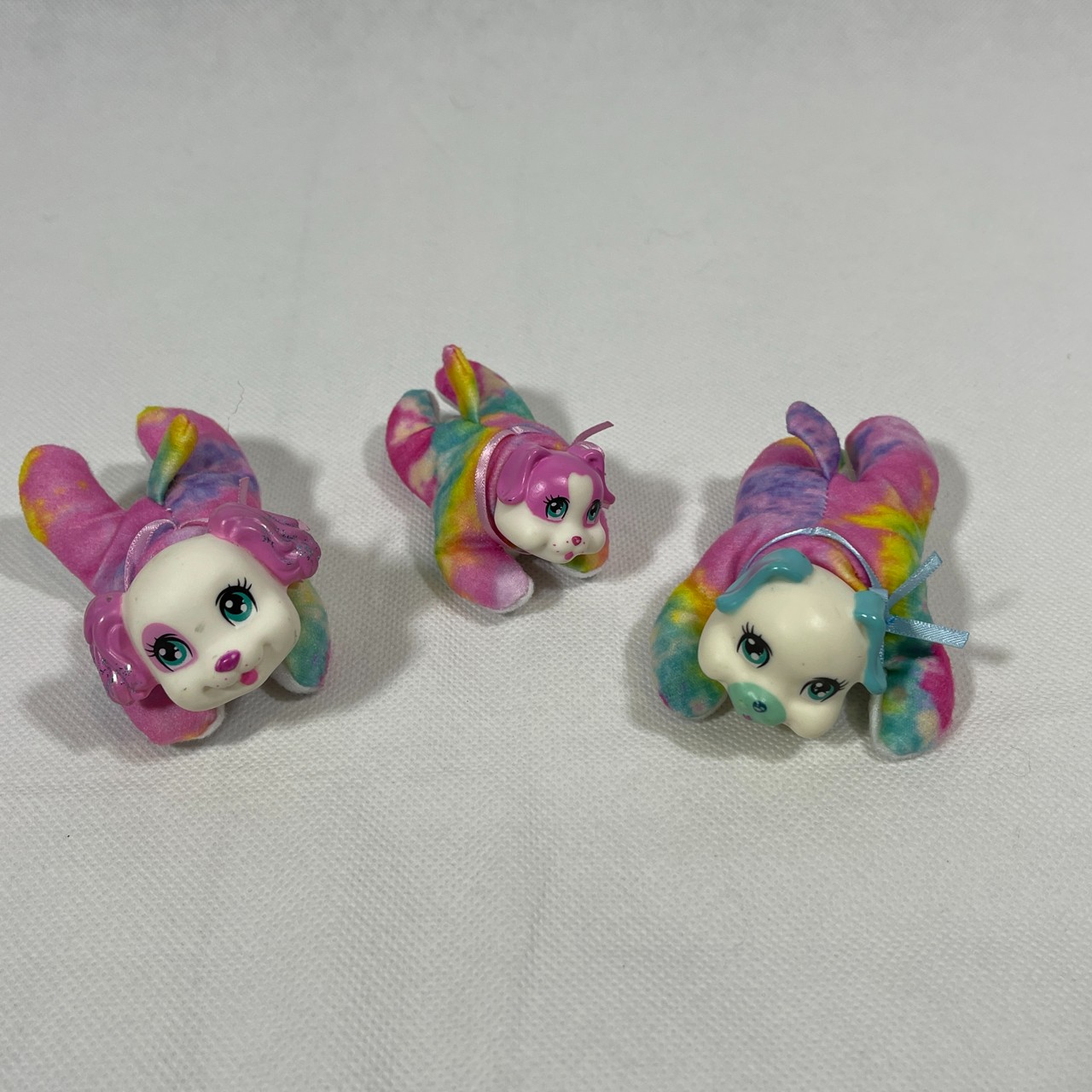 Just Play Puppy Surprise Tie-Dye Dog with 3 Puppies Stuffed Plush Animal Soft Toy