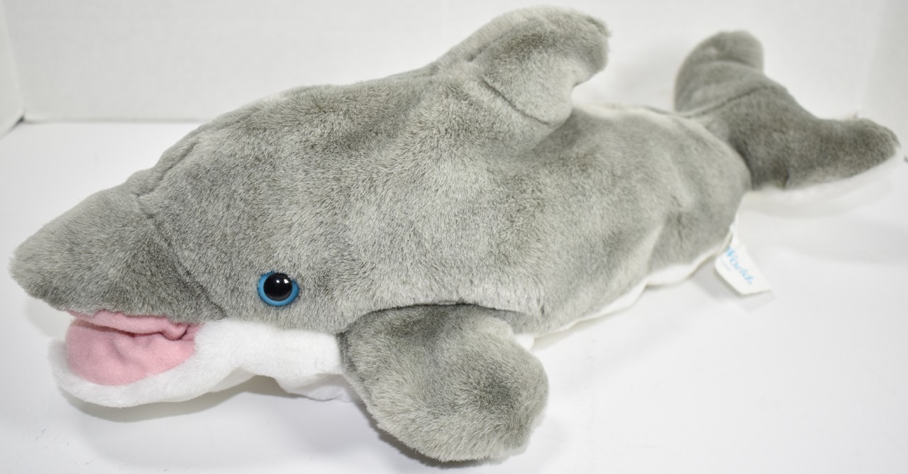 dolphin hand puppet