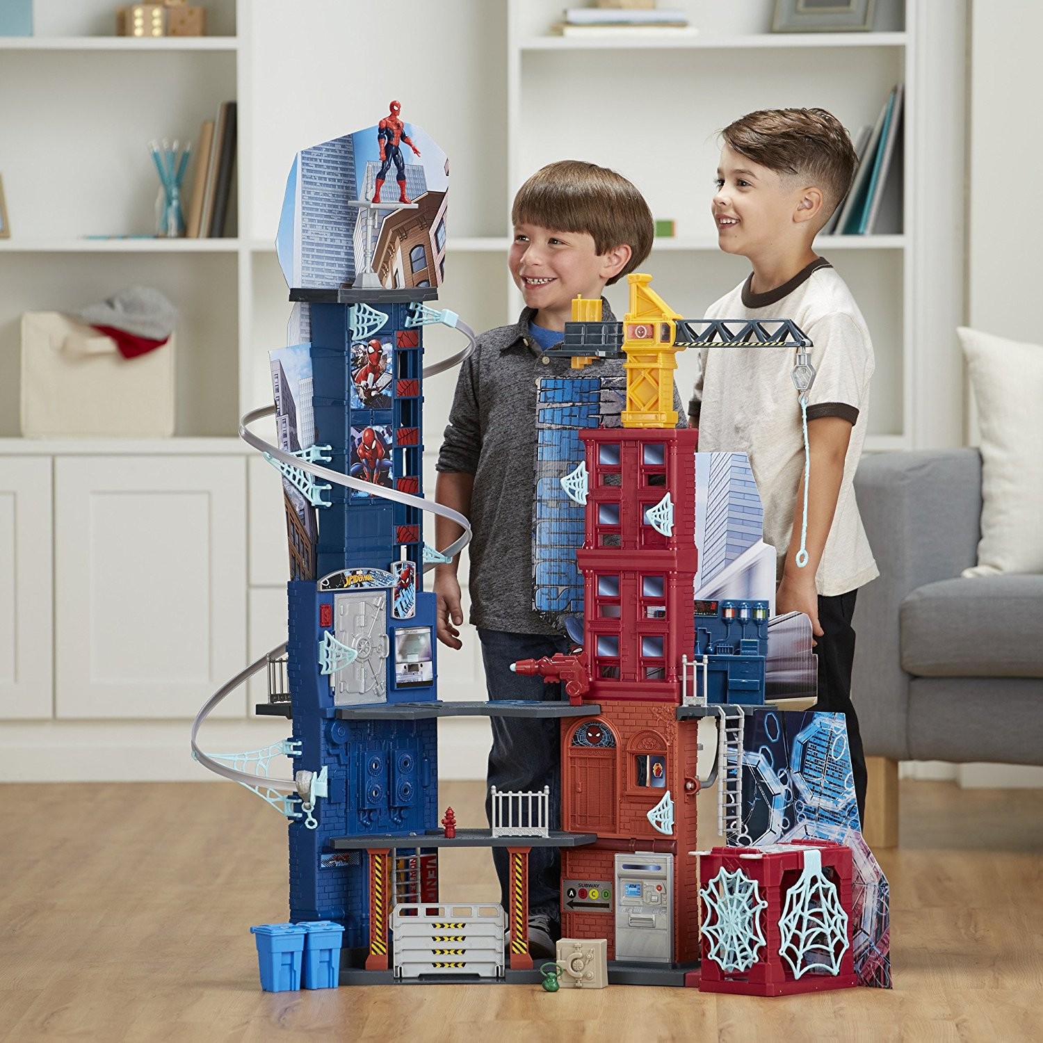 Hasbro MARVEL SPIDERMAN MEGA CITY PLAYSET TOY 46 Inch Tall TOWER BRAND NEW eBay