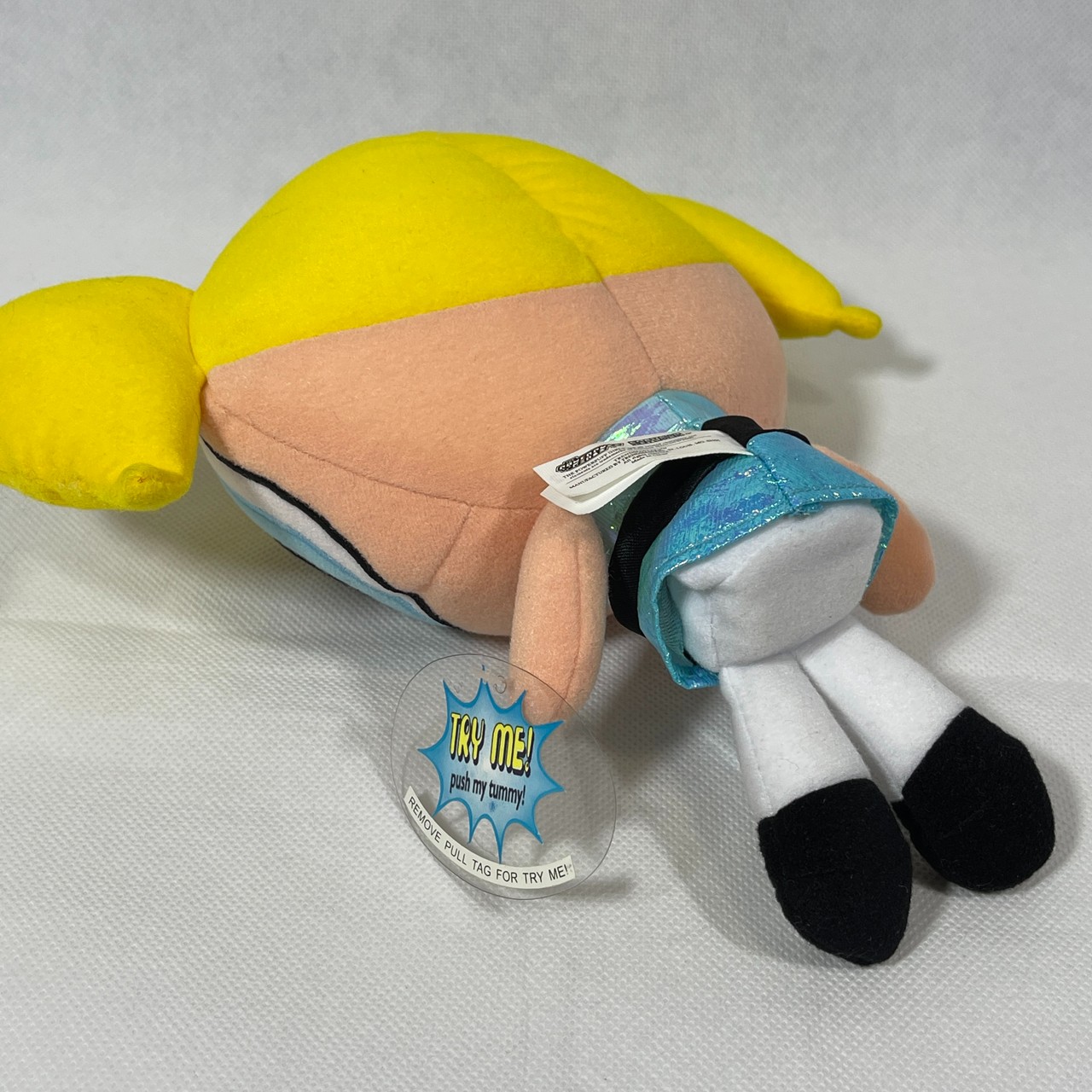 Trendmasters Cartoon Network Powerpuff Girls Bubbles Talking Plush Doll