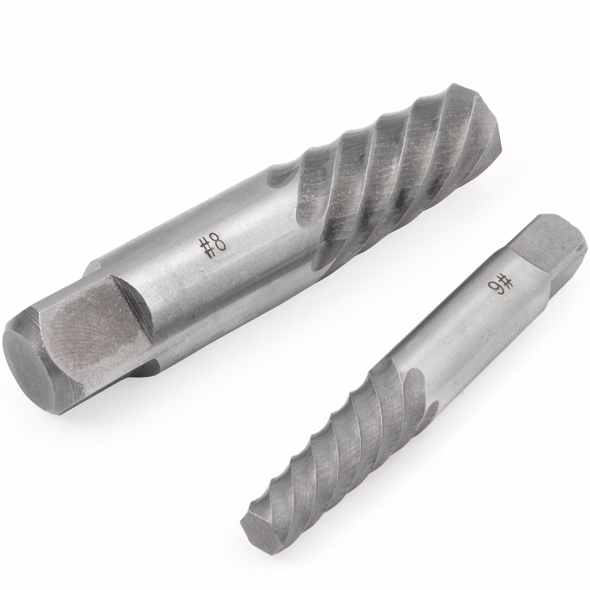 9pc Jumbo Large Spiral Flute Screw Extractor Easy Out Broken Bolt Stud