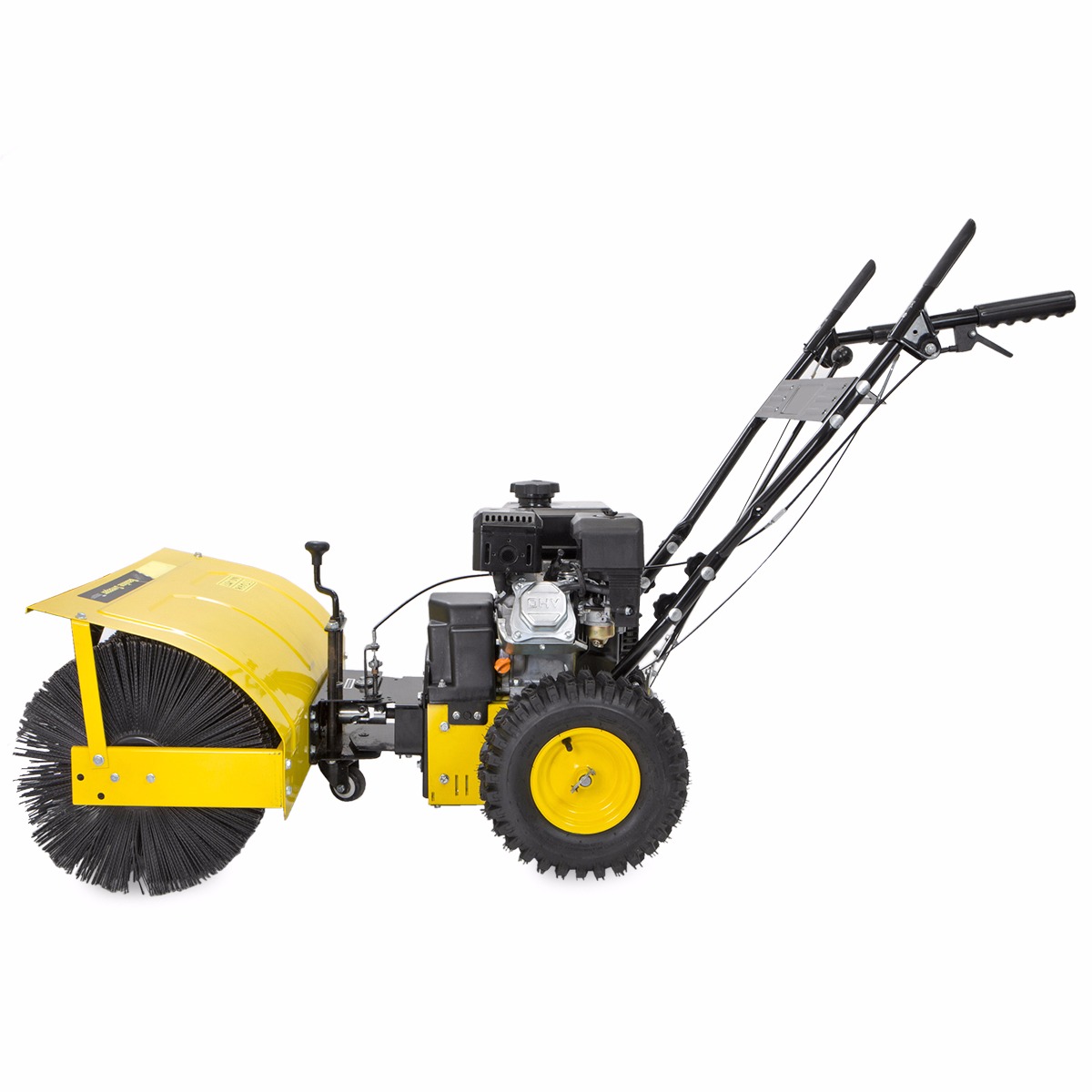 31" Walk Behind snow Sweeper Power Brush Broom Industrial 7hp Gas