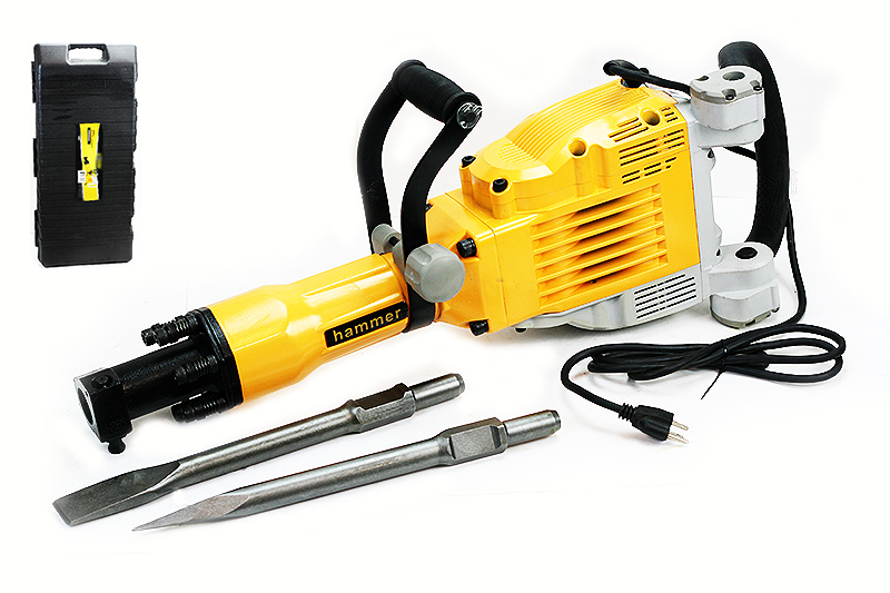 HD 3600 Watt Electric Demolition Jack Hammer Concrete Breaker Punch