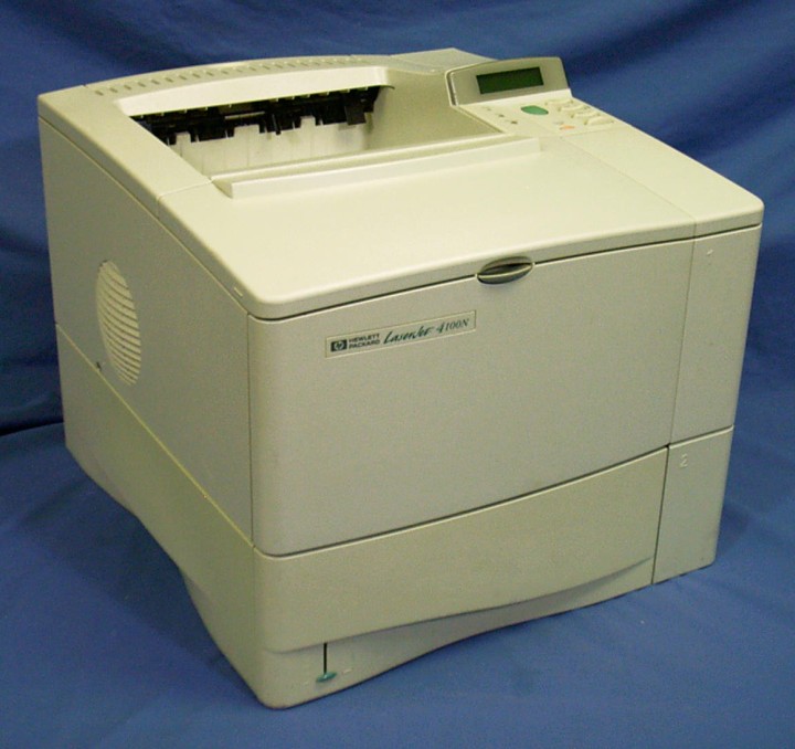 hp laserjet 4100 series stacker