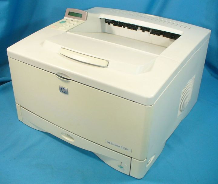 HP Laserjet 5100TN New Toner 160MB Postscript Network 11x17 Tabloid Printer 5000 808736093316 | eBay