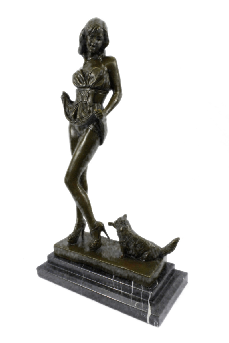 signed original aldo vitaleh alluring bronze sculpt