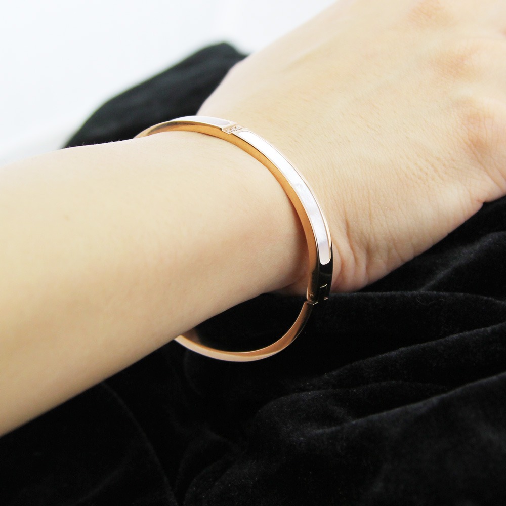 Fabergé - 18kRose Gold - I Love You Crossover Bracelet - Foto 3