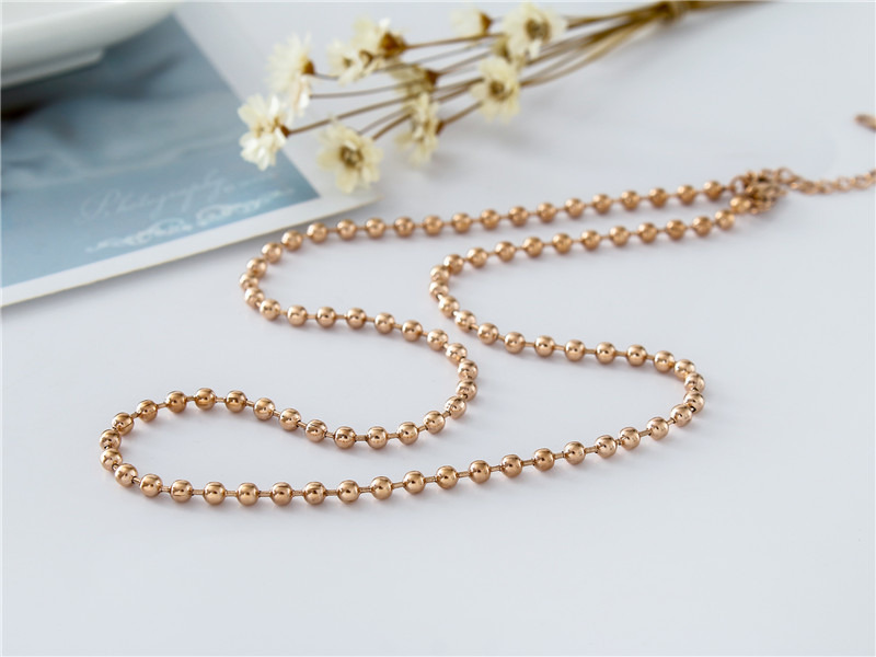 rose ball chain design