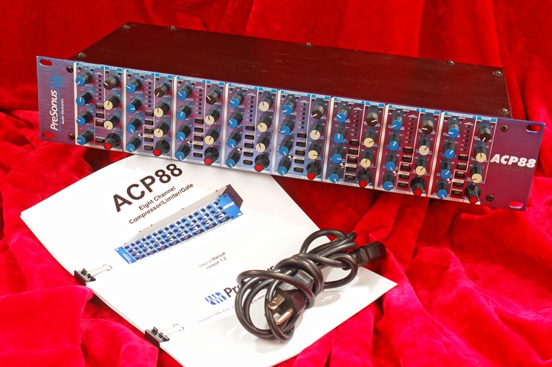 Complete! PRESONUS ACP88 ACP 88 8 Pro Compressors & 8 Gates | eBay