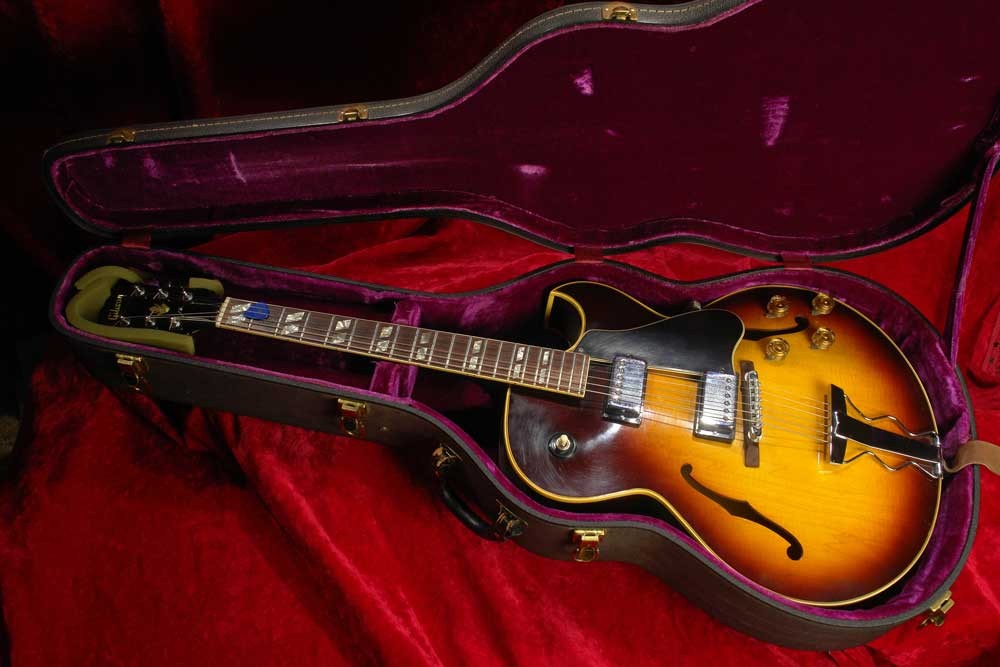 1966 1969 GIBSON ES 175 D INLAID GUITAR OHSC Collectors