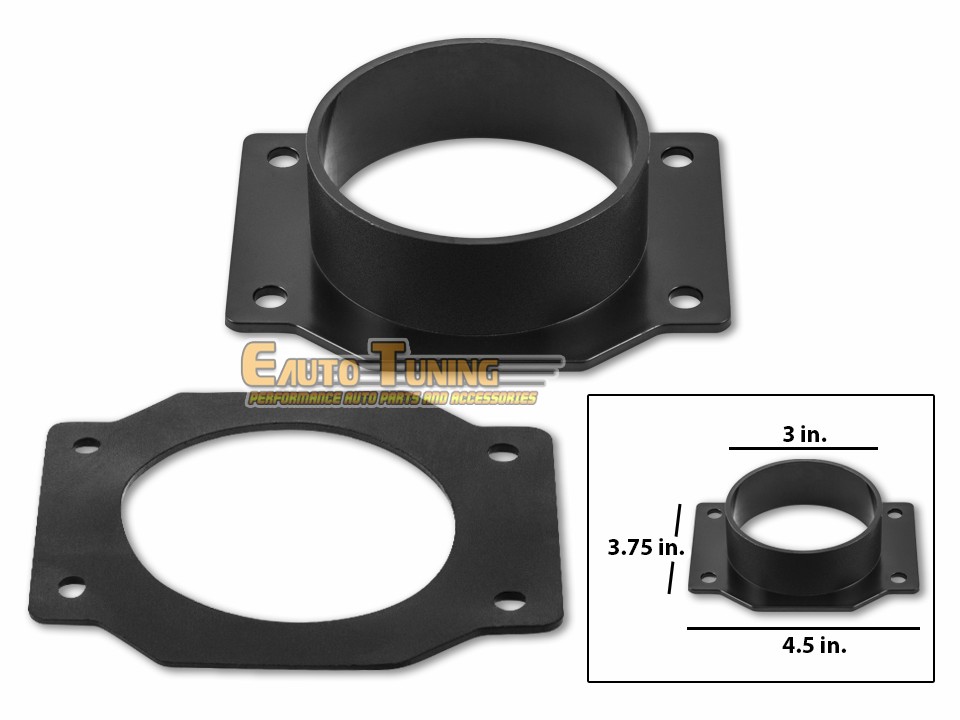 AIR INTAKE MAF Adapter BLUE FILTER For 91-93 Nissan NX1600 NX2000 L4