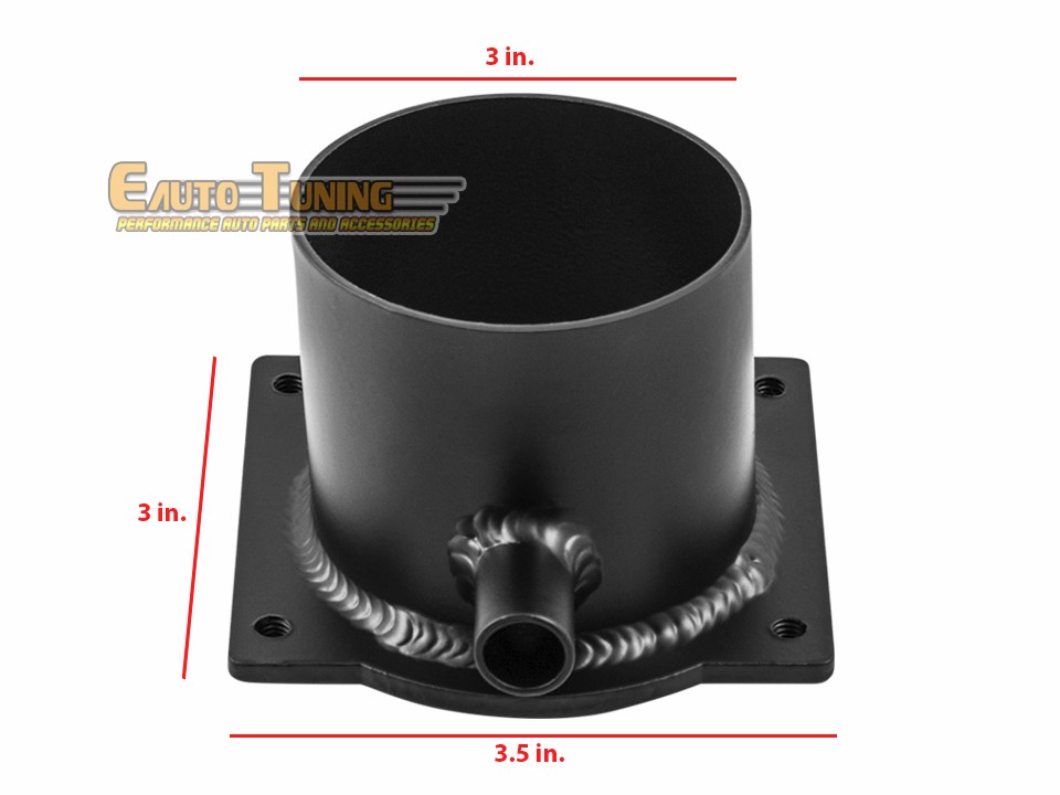 Expo LRV 1.8L 2.4L L4 Mass Air Flow Sensor Intake Adapter Plate For 92-95 Expo