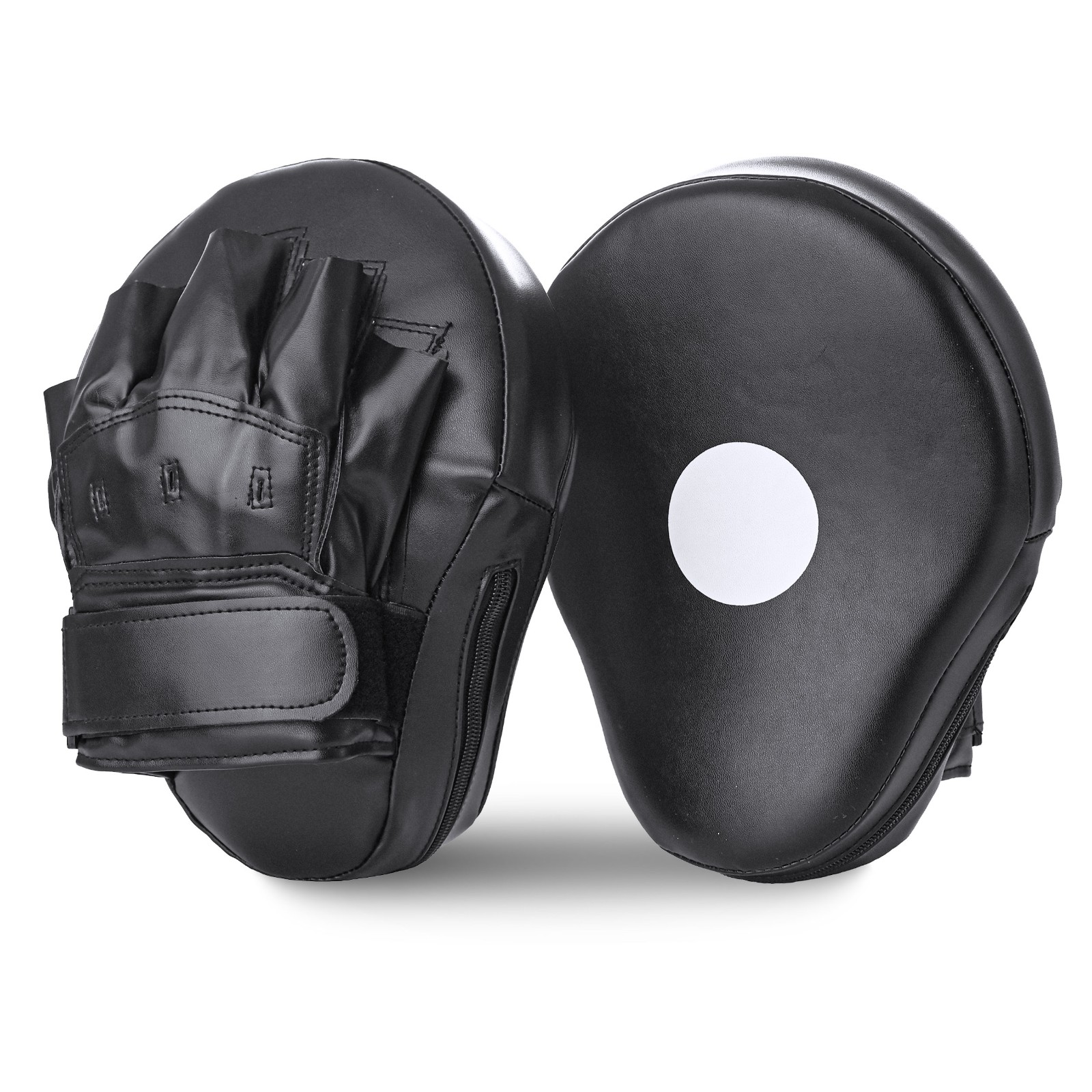 Curved Focus Pads and Boxing Gloves Set MMA Kick Boxing Punch Bag