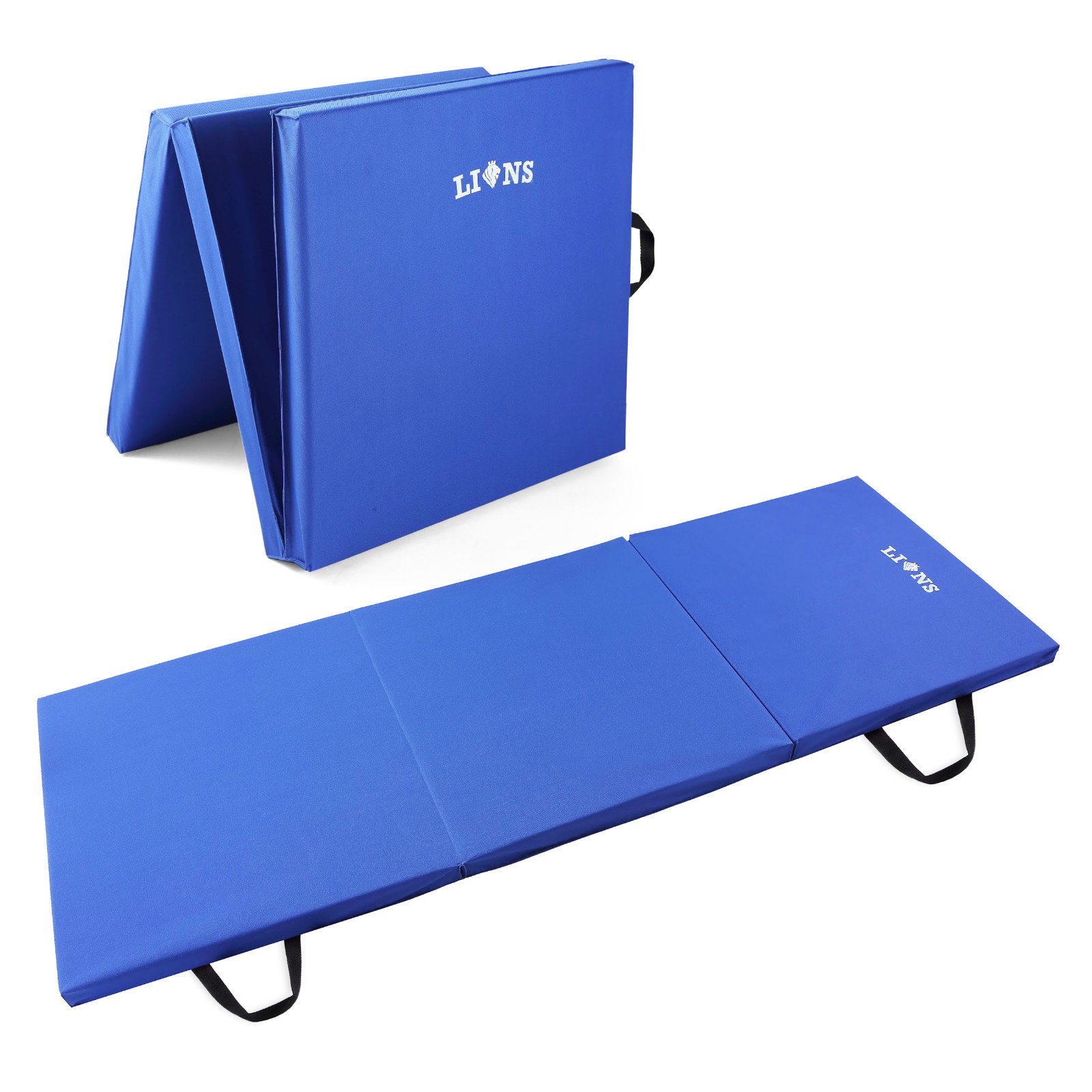 Gymnastics Exercise Tri Folding Mats Crash Floor 5cm Thick Tumbling
