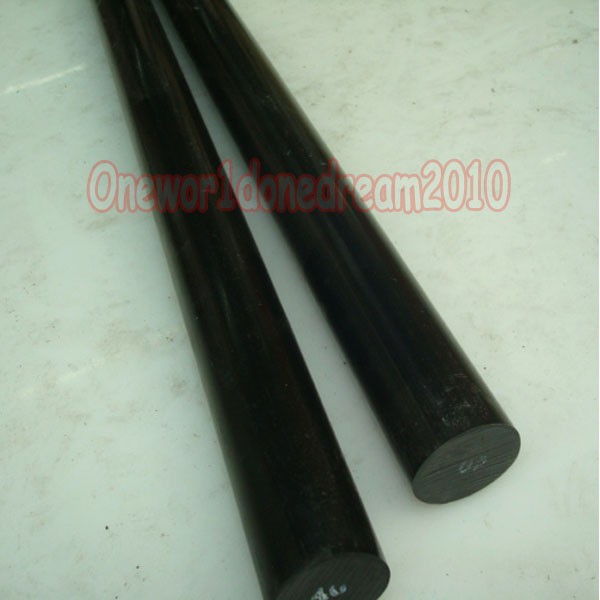 1x Nylon Polyamide PA Extruded Plastic Round Rod Stick Stock Black 70mm x 100mm
