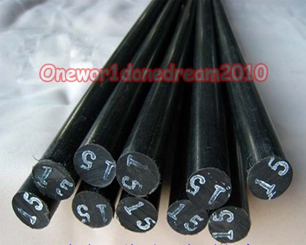 1x Nylon Polyamide PA Plastic Round Rod Stick Stock Apricot Beige 15mm x 250mm