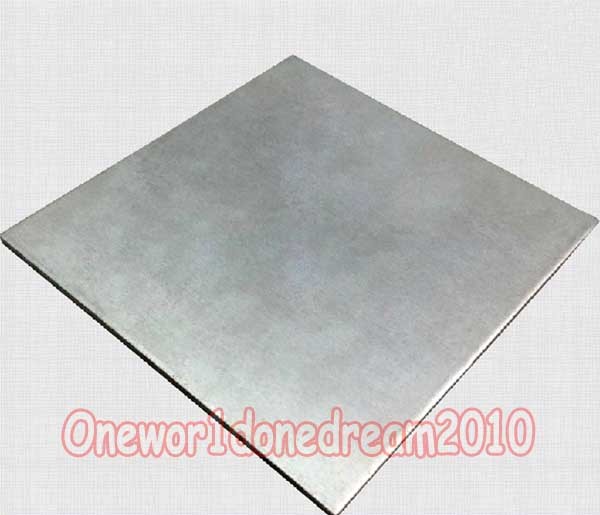 1x Titanium Ti Titan Grade 2 Gr.2 ASTM B265 Plate Sheet 2mm x 200mm x 250 mm