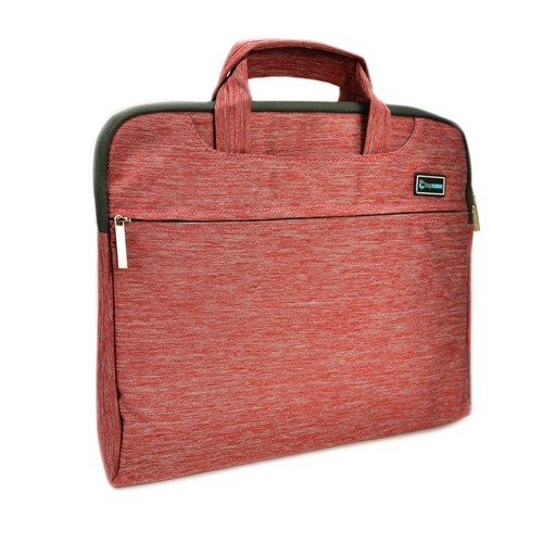 Pink Nylon Lycra Fabric Sleeve Bag Briefcase for All 15/" Laptops Macbook Pro
