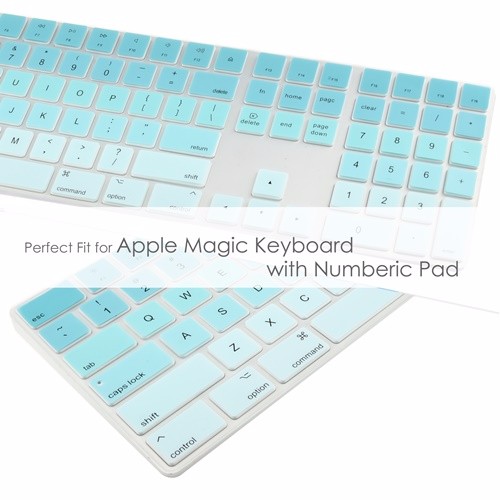 US English Silicone Keyboard Cover For Magic with Numeric Keypad A1843 MQ052LL//A