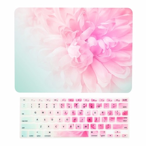 PINK HYACINTH Matte Hard Case Keyboard Cover for Macbook Pro13/" with Retina