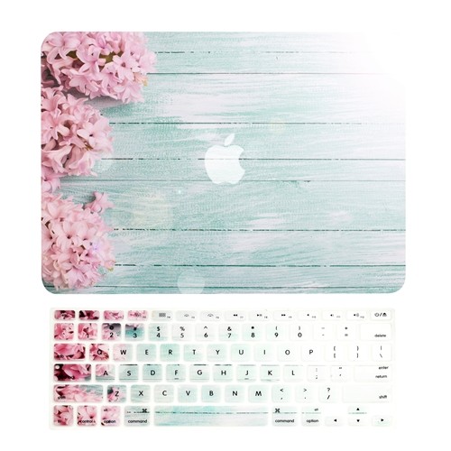 PINK HYACINTH Matte Hard Case Keyboard Cover for Macbook Pro13/" with Retina