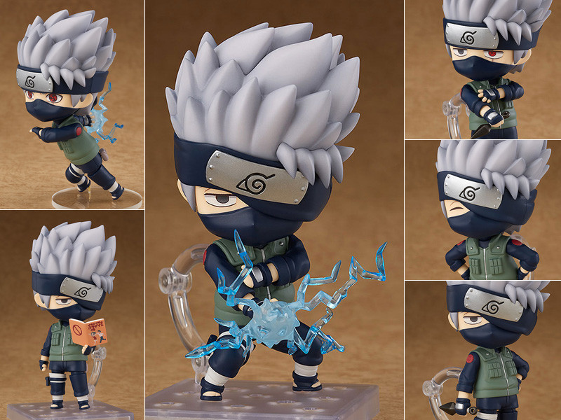 Naruto Shippuden Hatake Kakashi Nendoroid 724 Action Figurine Statue