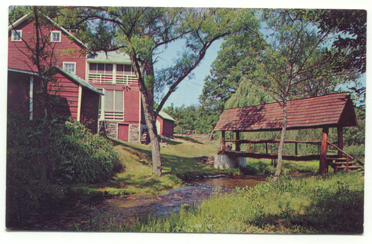 Orrtanna Pa Hickory Bridge Farm Postcard Pennsylvania Ebay