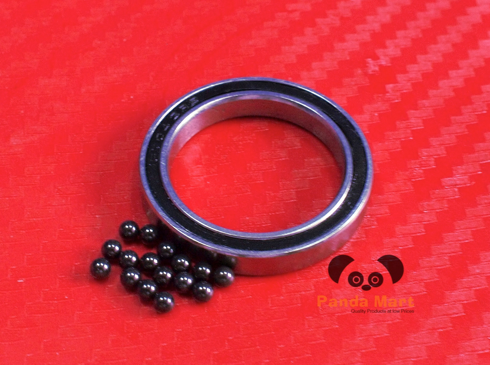 10pc 6702-2RS 15x21x4 mm Hybrid CERAMIC Ball Bearing Bearings 6702RS 15 21 4
