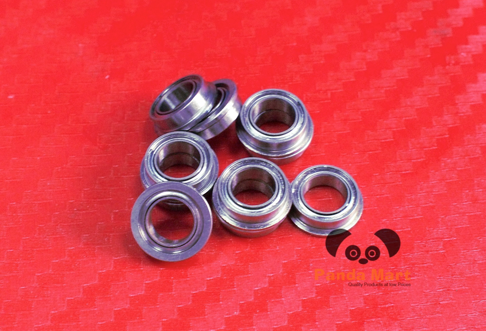 [20 PCS] SF683zz (3x7x3 mm) Stainless Steel Flanged Ball Bearings