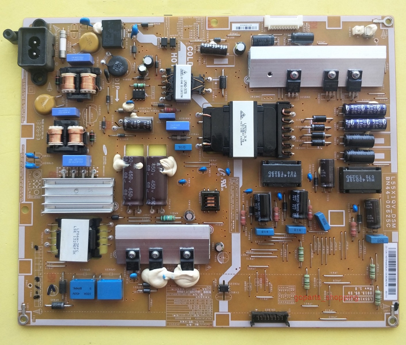 Original Samsung Power Supply Board BN44-00625C L55X1QV-DSM