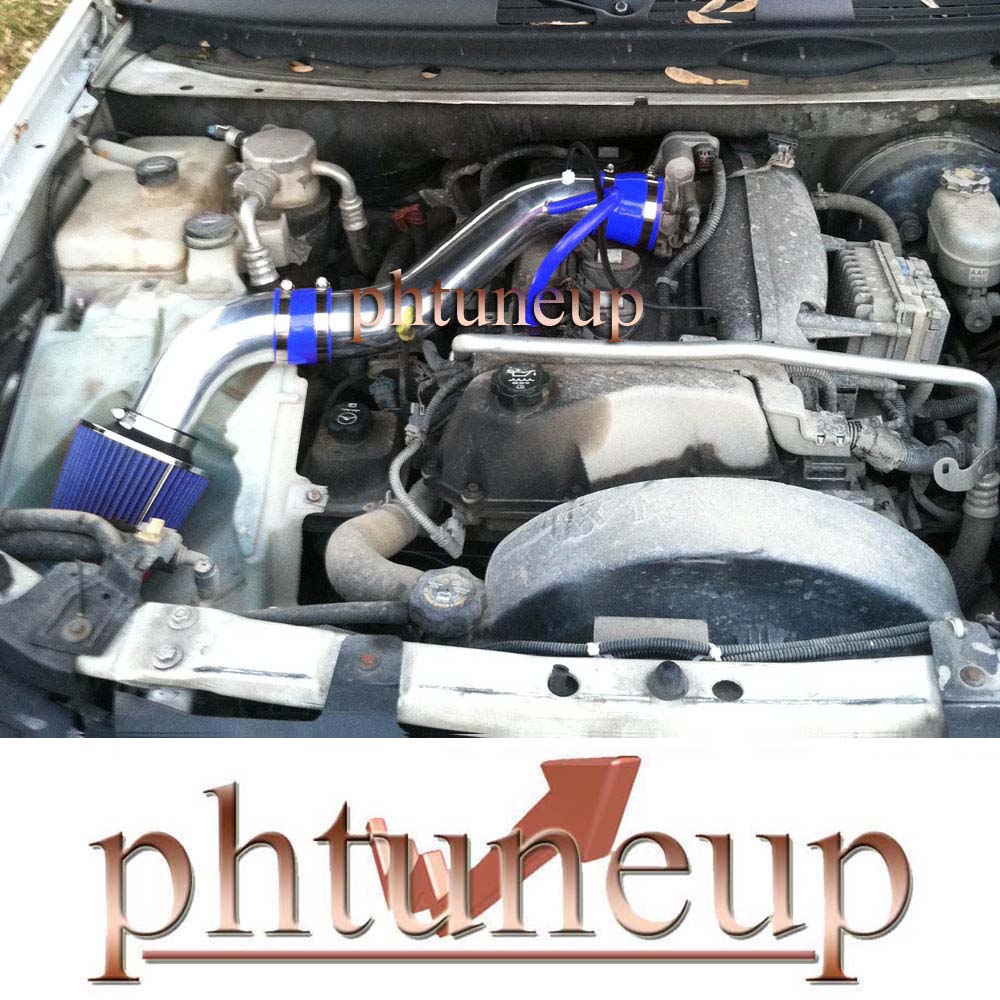 BLUE 04 05//2004 2005 CHEVY TRAILBLAZER//GMC ENVOY//BRAVADA 4.2 4.2L AIR INTAKE 2